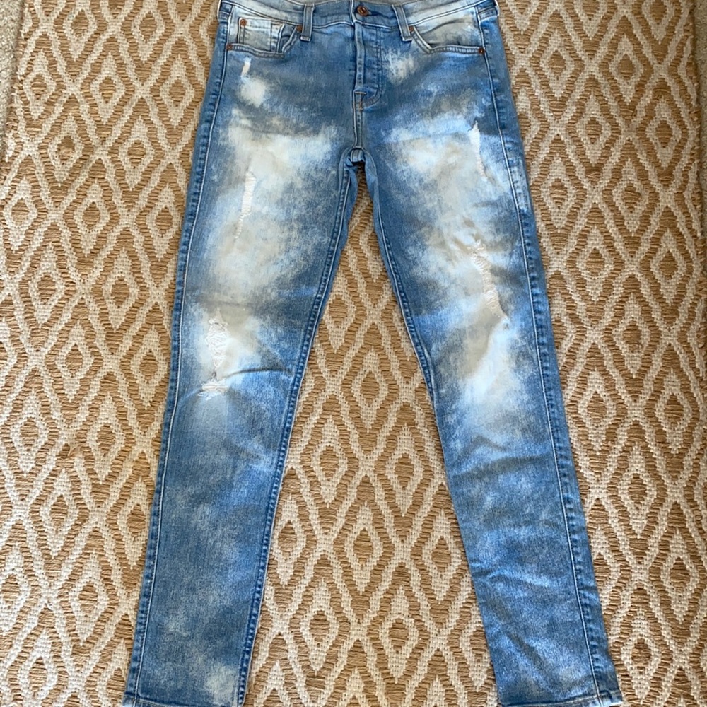 7 for All Mankind Josefina Skinny Boyfriend Jean
